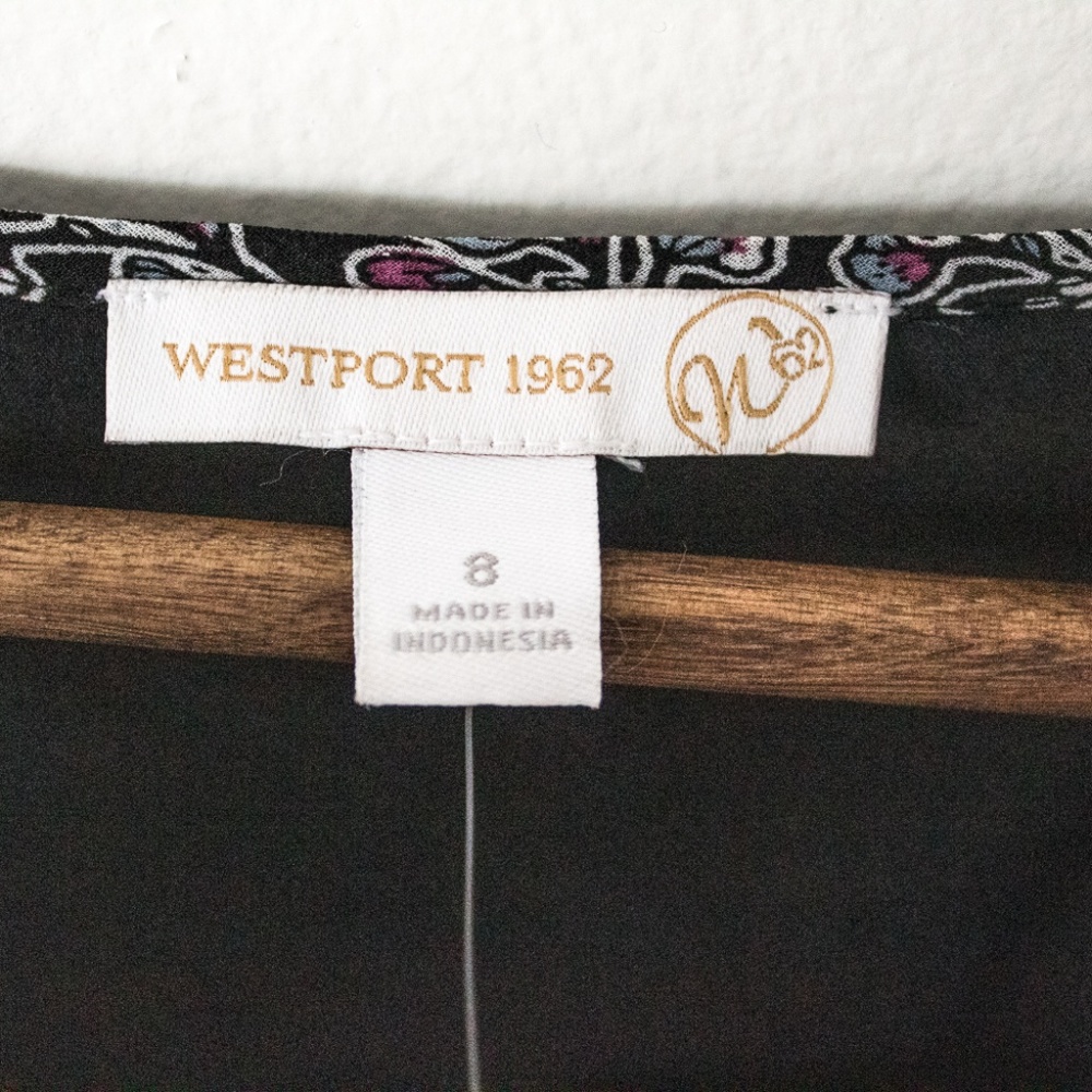 Westport 1962 Long Floral Patterned Dress (Size:8) - Picture 12 of 14
